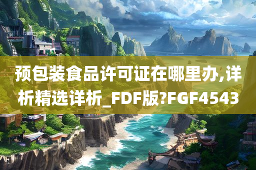 预包装食品许可证在哪里办,详析精选详析_FDF版?FGF4543