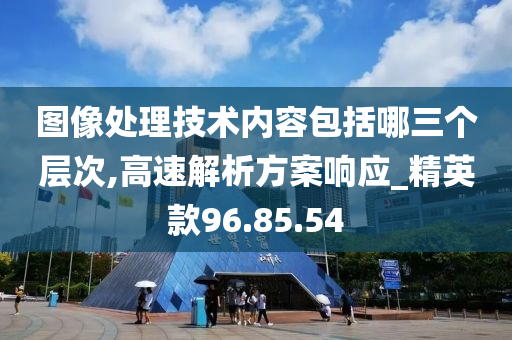 图像处理技术内容包括哪三个层次,高速解析方案响应_精英款96.85.54