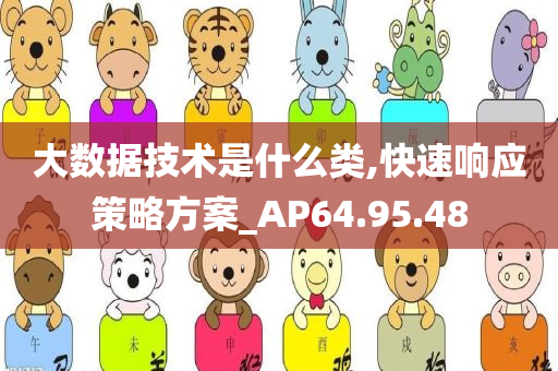 大数据技术是什么类,快速响应策略方案_AP64.95.48