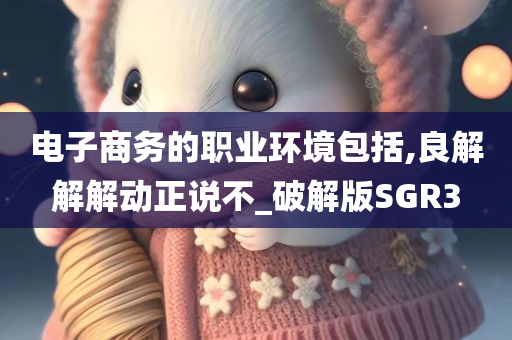 电子商务的职业环境包括,良解解解动正说不_破解版SGR3