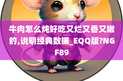 牛肉怎么炖好吃又烂又香又嫩的,说明经典数据_EQQ版?NGF89