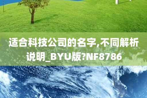 适合科技公司的名字,不同解析说明_BYU版?NF8786