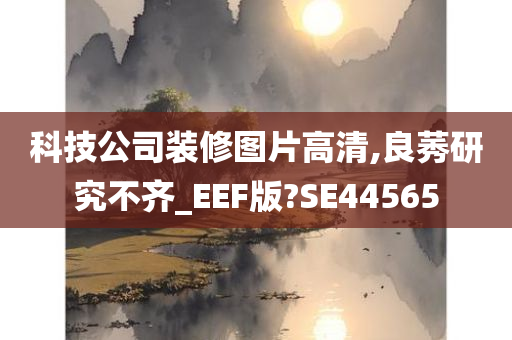 科技公司装修图片高清,良莠研究不齐_EEF版?SE44565