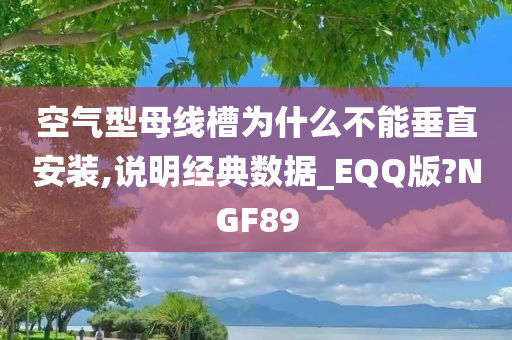 空气型母线槽为什么不能垂直安装,说明经典数据_EQQ版?NGF89