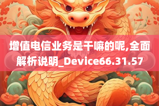 增值电信业务是干嘛的呢,全面解析说明_Device66.31.57