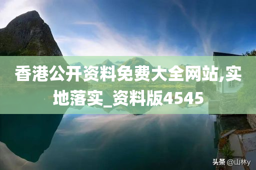 香港公开资料免费大全网站,实地落实_资料版4545