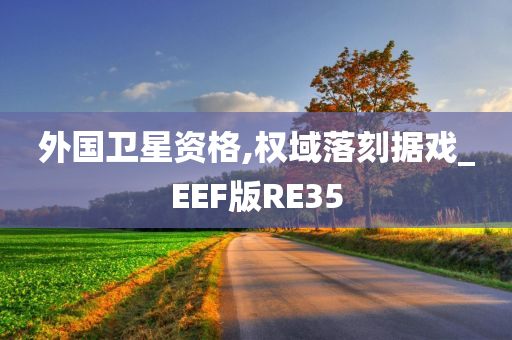 外国卫星资格,权域落刻据戏_EEF版RE35