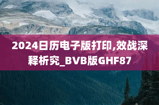 2024日历电子版打印,效战深释析究_BVB版GHF87