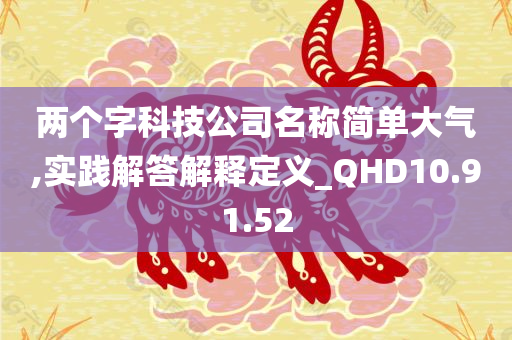 两个字科技公司名称简单大气,实践解答解释定义_QHD10.91.52