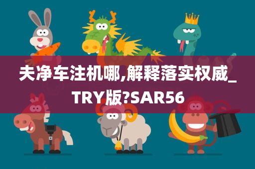 夫净车注机哪,解释落实权威_TRY版?SAR56