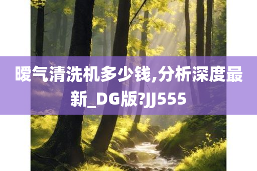 暧气清洗机多少钱,分析深度最新_DG版?JJ555