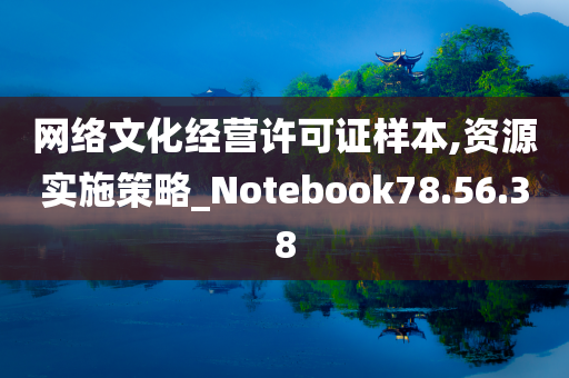 网络文化经营许可证样本,资源实施策略_Notebook78.56.38