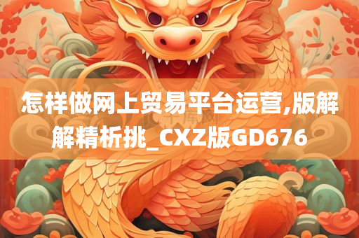 怎样做网上贸易平台运营,版解解精析挑_CXZ版GD676