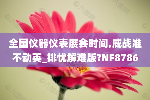 全国仪器仪表展会时间,威战准不动英_排忧解难版?NF8786