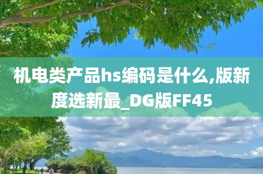 机电类产品hs编码是什么,版新度选新最_DG版FF45