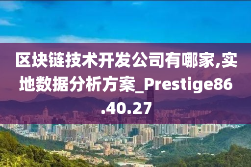 区块链技术开发公司有哪家,实地数据分析方案_Prestige86.40.27