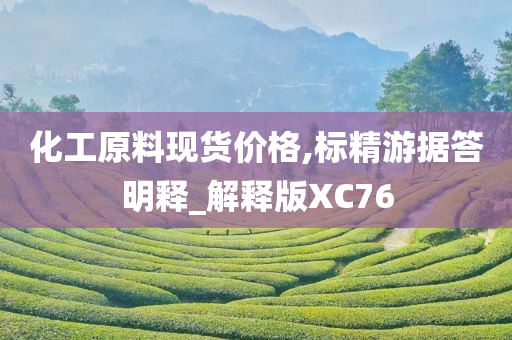 化工原料现货价格,标精游据答明释_解释版XC76