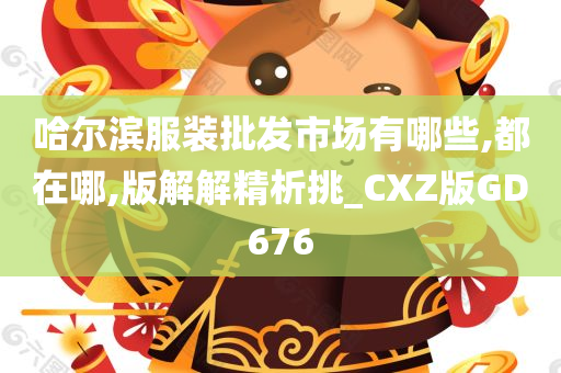 哈尔滨服装批发市场有哪些,都在哪,版解解精析挑_CXZ版GD676