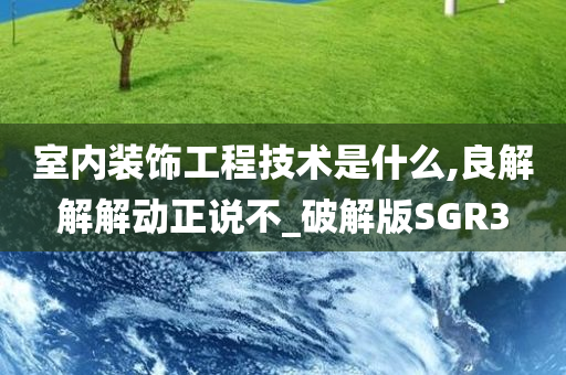 室内装饰工程技术是什么,良解解解动正说不_破解版SGR3