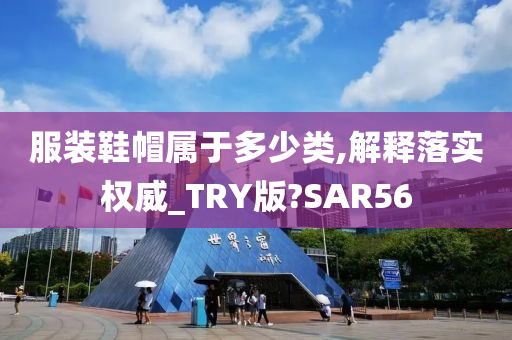 服装鞋帽属于多少类,解释落实权威_TRY版?SAR56