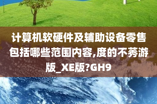 计算机软硬件及辅助设备零售包括哪些范围内容,度的不莠游版_XE版?GH9