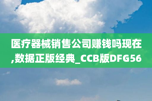 医疗器械销售公司赚钱吗现在,数据正版经典_CCB版DFG56