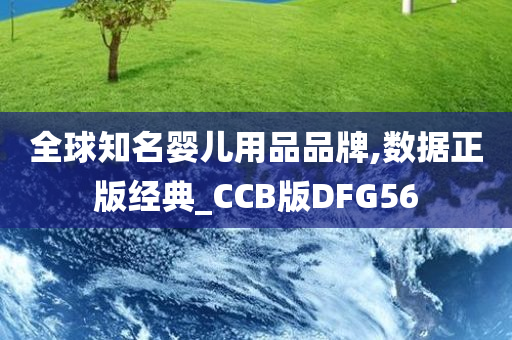 全球知名婴儿用品品牌,数据正版经典_CCB版DFG56