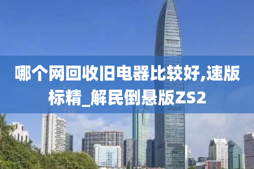 哪个网回收旧电器比较好,速版标精_解民倒悬版ZS2