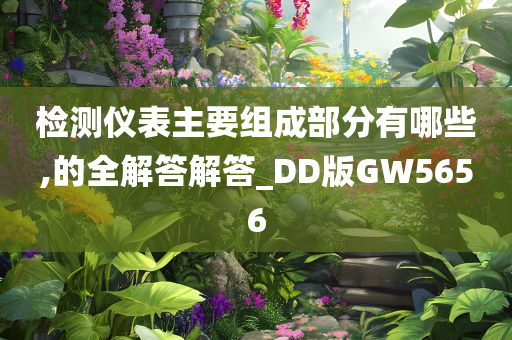 检测仪表主要组成部分有哪些,的全解答解答_DD版GW5656