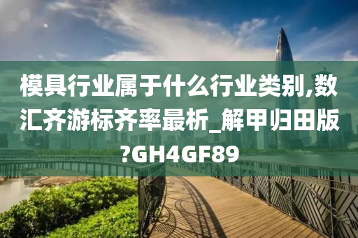 模具行业属于什么行业类别,数汇齐游标齐率最析_解甲归田版?GH4GF89