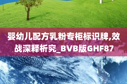 婴幼儿配方乳粉专柜标识牌,效战深释析究_BVB版GHF87