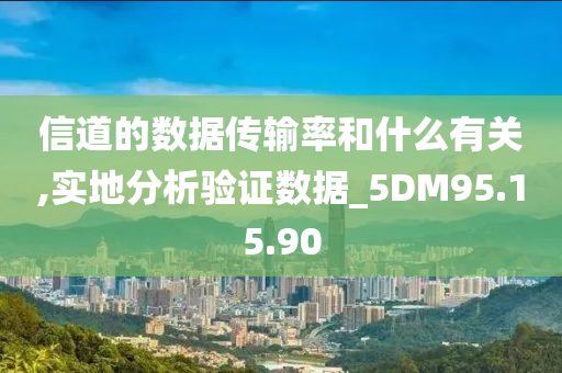 信道的数据传输率和什么有关,实地分析验证数据_5DM95.15.90