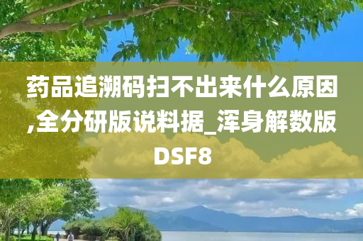 药品追溯码扫不出来什么原因,全分研版说料据_浑身解数版DSF8