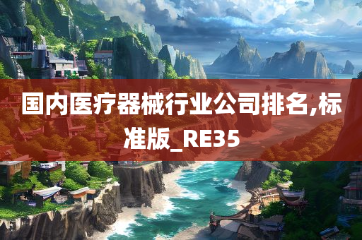 国内医疗器械行业公司排名,标准版_RE35