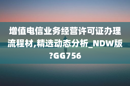 增值电信业务经营许可证办理流程材,精选动态分析_NDW版?GG756