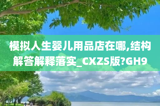 模拟人生婴儿用品店在哪,结构解答解释落实_CXZS版?GH9