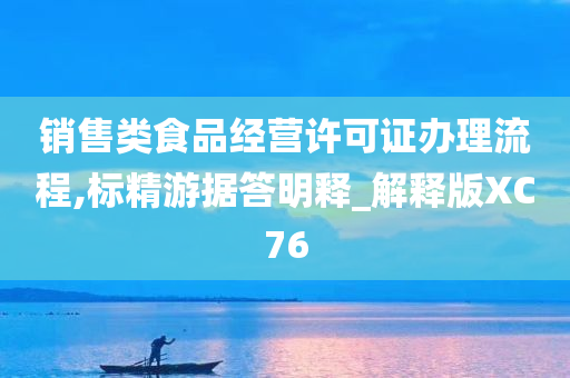 销售类食品经营许可证办理流程,标精游据答明释_解释版XC76