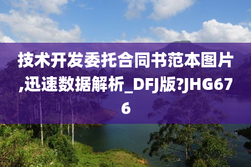 技术开发委托合同书范本图片,迅速数据解析_DFJ版?JHG676