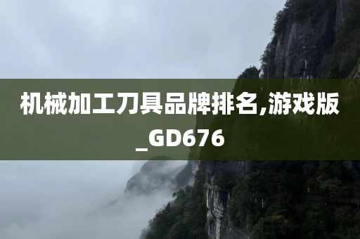 机械加工刀具品牌排名,游戏版_GD676