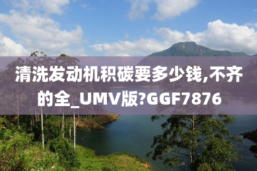 清洗发动机积碳要多少钱,不齐的全_UMV版?GGF7876