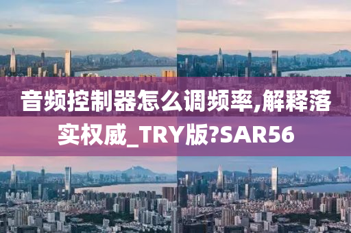 音频控制器怎么调频率,解释落实权威_TRY版?SAR56