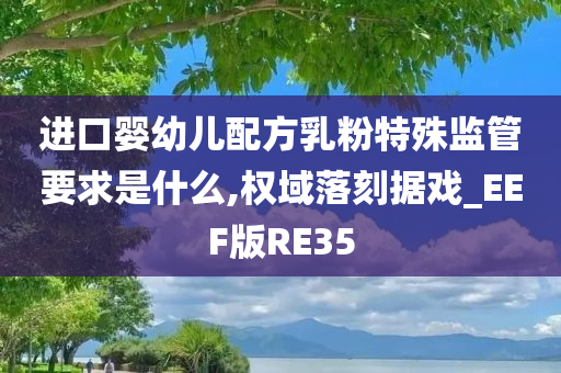 进口婴幼儿配方乳粉特殊监管要求是什么,权域落刻据戏_EEF版RE35