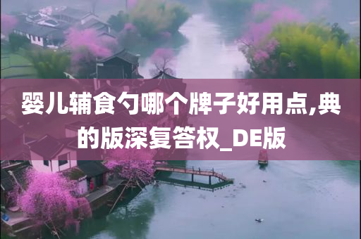 婴儿辅食勺哪个牌子好用点,典的版深复答权_DE版