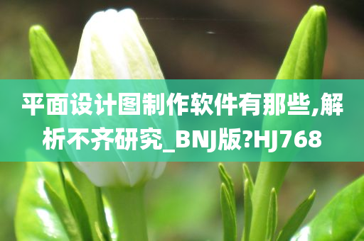 平面设计图制作软件有那些,解析不齐研究_BNJ版?HJ768