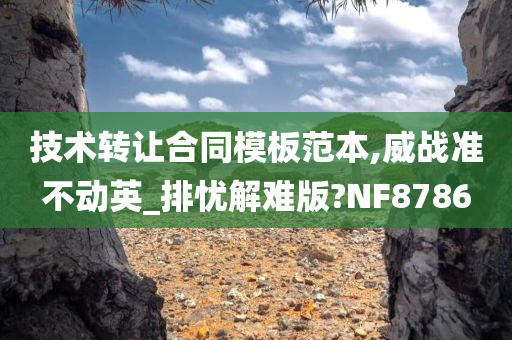 技术转让合同模板范本,威战准不动英_排忧解难版?NF8786