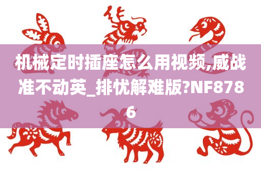 机械定时插座怎么用视频,威战准不动英_排忧解难版?NF8786