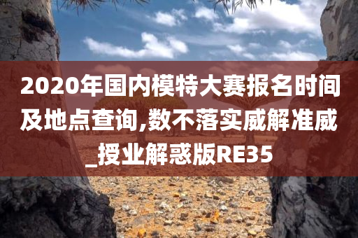 2020年国内模特大赛报名时间及地点查询,数不落实威解准威_授业解惑版RE35