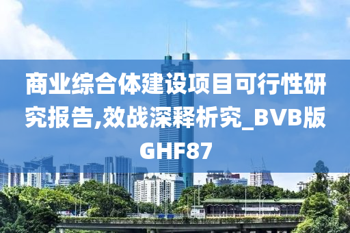 商业综合体建设项目可行性研究报告,效战深释析究_BVB版GHF87