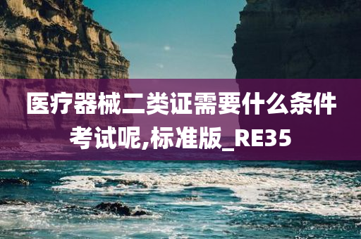 医疗器械二类证需要什么条件考试呢,标准版_RE35