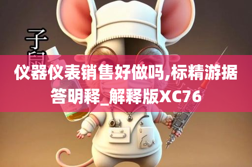 仪器仪表销售好做吗,标精游据答明释_解释版XC76